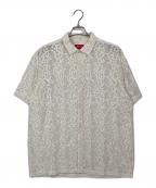 SUPREMEシュプリーム）の古着「Chainstitch Chiffon S/S Shirt」｜ホワイト