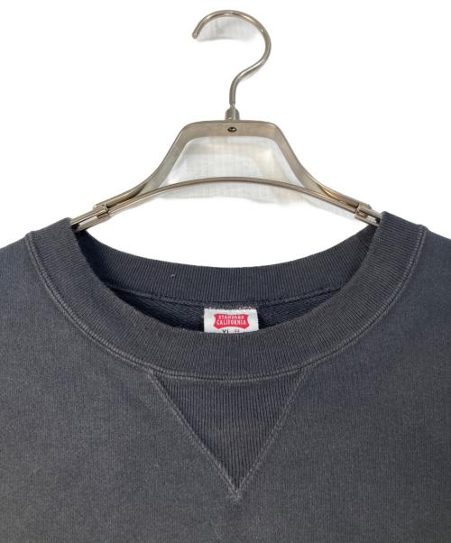 STANDARD CALIFORNIA（スタンダードカリフォルニア）STANDARD CALIFORNIA (スタンダードカリフォルニア) SD US Cotton Logo Sweat ブラック サイズ:XLの古着・服飾アイテム