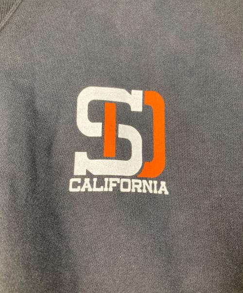 STANDARD CALIFORNIA（スタンダードカリフォルニア）STANDARD CALIFORNIA (スタンダードカリフォルニア) SD US Cotton Logo Sweat ブラック サイズ:XLの古着・服飾アイテム
