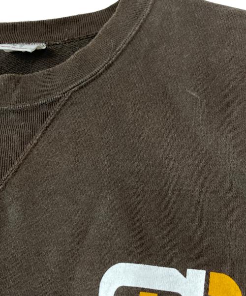 STANDARD CALIFORNIA（スタンダードカリフォルニア）STANDARD CALIFORNIA (スタンダードカリフォルニア) SD US Cotton Logo Sweat ブラウン サイズ:XLの古着・服飾アイテム