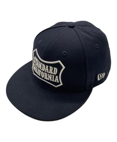 STANDARD CALIFORNIA（スタンダードカリフォルニア）STANDARD CALIFORNIA (スタンダードカリフォルニア) New Era (ニューエラ) SD 59Fifty Logo Cap ネイビー サイズ:59.6cm (7 1/2)の古着・服飾アイテム
