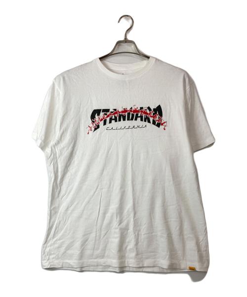 STANDARD CALIFORNIA（スタンダードカリフォルニア）STANDARD CALIFORNIA (スタンダードカリフォルニア) AH × SD Skater Logo T ホワイト サイズ:XLの古着・服飾アイテム