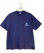STANDARD CALIFORNIAスタンダードカリフォルニア）の古着「SD Heavyweight Shield Logo Pocket T」｜ネイビー