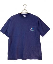 STANDARD CALIFORNIA（スタンダードカリフォルニア）の古着「SD Heavyweight Shield Logo Pocket T」｜ネイビー