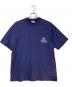 STANDARD CALIFORNIA（スタンダードカリフォルニア）の古着「SD Heavyweight Shield Logo Pocket T」｜ネイビー