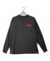 STANDARD CALIFORNIA（スタンダードカリフォルニア）の古着「長袖プリントカットソー/SD Heavyweight Box Logo Long Sleeve T」｜ブラック