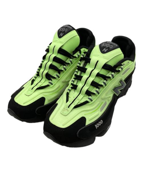 NEW BALANCE（ニューバランス）NEW BALANCE (ニューバランス)  M1000D LIME BLACK  イエロー サイズ:27cmの古着・服飾アイテム