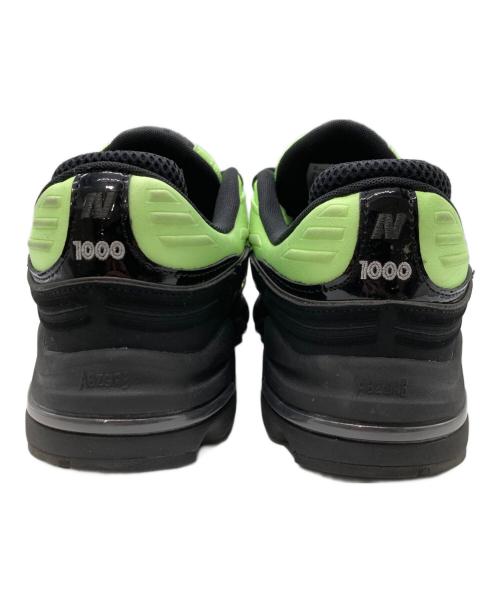 NEW BALANCE（ニューバランス）NEW BALANCE (ニューバランス)  M1000D LIME BLACK  イエロー サイズ:27cmの古着・服飾アイテム
