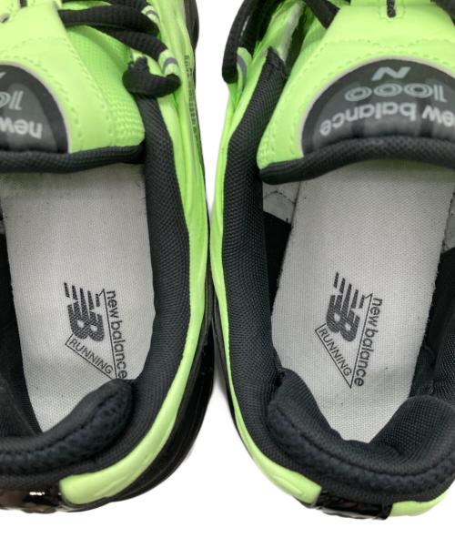 NEW BALANCE（ニューバランス）NEW BALANCE (ニューバランス)  M1000D LIME BLACK  イエロー サイズ:27cmの古着・服飾アイテム
