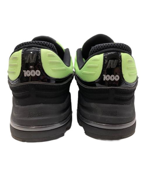 NEW BALANCE（ニューバランス）NEW BALANCE (ニューバランス)  M1000D LIME BLACK  イエロー サイズ:27cmの古着・服飾アイテム
