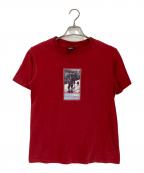 stussyステューシー）の古着「プリントTシャツ」｜レッド