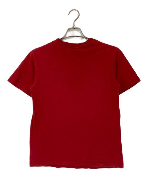 stussy（ステューシー）stussy (ステューシー) プリントTシャツ レッド サイズ:Sの古着・服飾アイテム