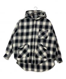 FLATLUX（フラットラックス）の古着「Venti Hooded Shirt」｜ブラック