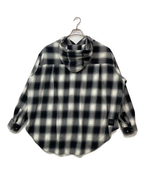 FLATLUX（フラットラックス）FLATLUX (フラットラックス) Venti Hooded Shirt ブラック サイズ:SIZE Freeの古着・服飾アイテム