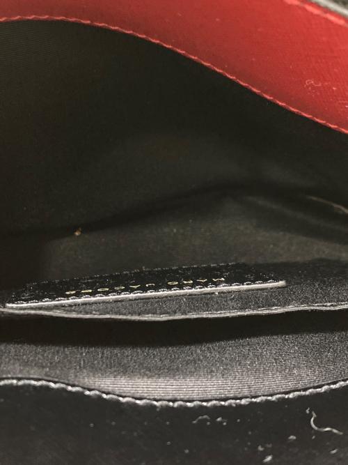 MARC JACOBS（マークジェイコブス）MARC JACOBS (マークジェイコブス) リトルビッグ ショット トートバッグ ブラック×レッドの古着・服飾アイテム