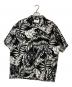 DEVON HOWARD（デヴォン・ハワード）の古着「Open Collar Aloha Shirt」｜ブラック