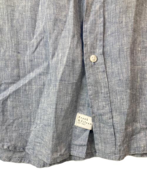 Frank&Eileen（フランクアンドアイリーン）Frank&Eileen (フランクアンドアイリーン) RHC別注 Colin Short Sleeve Linen Shirt ブルー サイズ:XLの古着・服飾アイテム