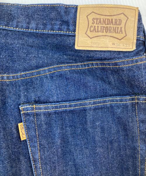 STANDARD CALIFORNIA（スタンダードカリフォルニア）STANDARD CALIFORNIA (スタンダードカリフォルニア) S901デニムパンツ インディゴ サイズ:W36 L33の古着・服飾アイテム