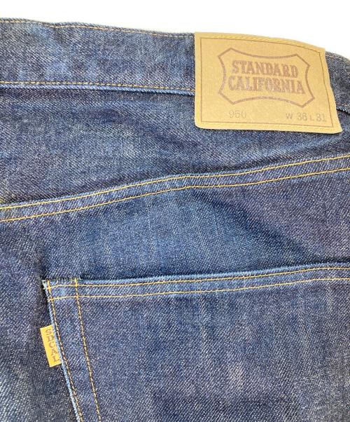 STANDARD CALIFORNIA（スタンダードカリフォルニア）STANDARD CALIFORNIA (スタンダードカリフォルニア) 950デニムパンツ インディゴ サイズ:W36 L31の古着・服飾アイテム