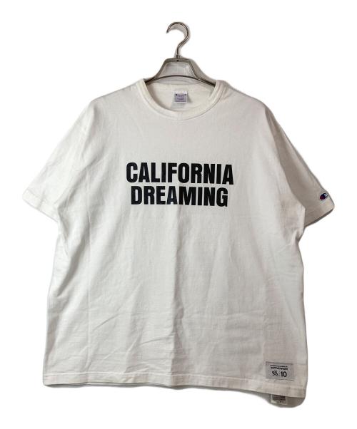 Champion（チャンピオン）Champion (チャンピオン) ロンハーマン別注 10周年 Tシャツ ホワイト サイズ:XLの古着・服飾アイテム