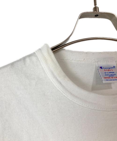 Champion（チャンピオン）Champion (チャンピオン) ロンハーマン別注 10周年 Tシャツ ホワイト サイズ:XLの古着・服飾アイテム