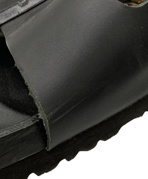 BIRKENSTOCK（ビルケンシュトック）BIRKENSTOCK (ビルケンシュトック) エクスクイジット ミラノ　フットベットサンダル ブラック サイズ:42の古着・服飾アイテム