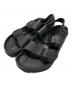 BIRKENSTOCK（ビルケンシュトック）の古着「エクスクイジット ミラノ　フットベットサンダル」｜ブラック