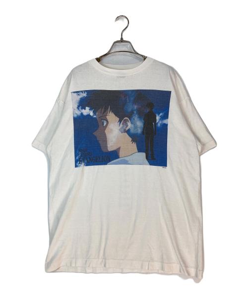 SAINT MICHAEL（セントマイケル）SAINT MICHAEL (セントマイケル) EVANGELION (エヴァンゲリオン) EV SS TEE / SHINJI ホワイト サイズ:Ｌ　の古着・服飾アイテム