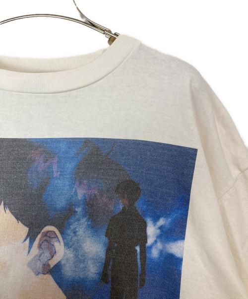 SAINT MICHAEL（セントマイケル）SAINT MICHAEL (セントマイケル) EVANGELION (エヴァンゲリオン) EV SS TEE / SHINJI ホワイト サイズ:Ｌ　の古着・服飾アイテム