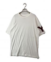 Y-3（ワイスリー）の古着「ロゴプリントTシャツ」｜ホワイト