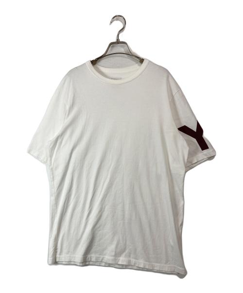 Y-3（ワイスリー）Y-3 (ワイスリー) ロゴプリントTシャツ ホワイト サイズ:Ｍの古着・服飾アイテム