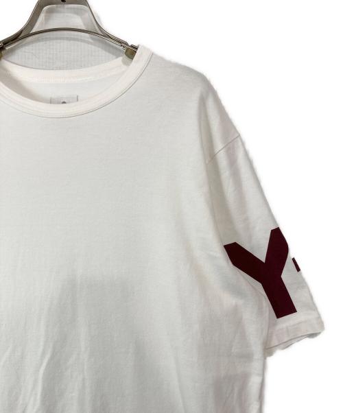 Y-3（ワイスリー）Y-3 (ワイスリー) ロゴプリントTシャツ ホワイト サイズ:Ｍの古着・服飾アイテム