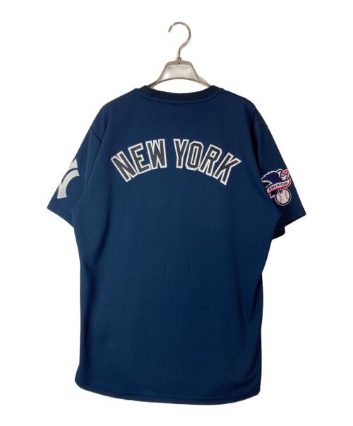 F.C.R.B.（エフシーレアルブリストル）F.C.R.B. (エフシーレアルブリストル) GENUINE MERCHANDISE (ジェニュイン マーチャンダイズ) MLB TOUR S/S PRE MATCH TOP ネイビー サイズ:Lの古着・服飾アイテム