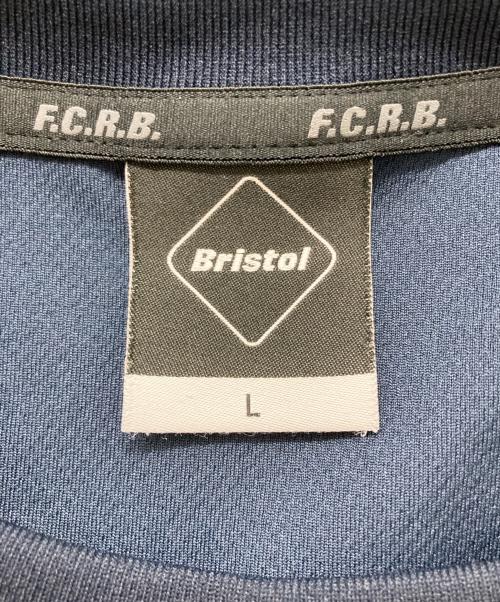 F.C.R.B.（エフシーレアルブリストル）F.C.R.B. (エフシーレアルブリストル) GENUINE MERCHANDISE (ジェニュイン マーチャンダイズ) MLB TOUR S/S PRE MATCH TOP ネイビー サイズ:Lの古着・服飾アイテム