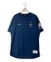 F.C.R.B.（エフシーレアルブリストル）の古着「MLB TOUR S/S PRE MATCH TOP」｜ネイビー
