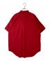 ISSEY MIYAKE (イッセイミヤケ) ボタンダウン半袖シャツ レッド サイズ:L：10000円