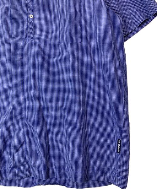 stussy（ステューシー）stussy (ステューシー) チェックシャツ ブルー サイズ:Mの古着・服飾アイテム