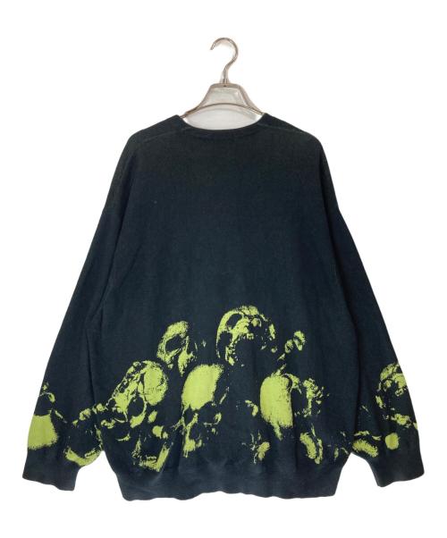 LAD MUSICIAN（ラッドミュージシャン）LAD MUSICIAN (ラッドミュージシャン) スカルカーディガン ブラック サイズ:44の古着・服飾アイテム