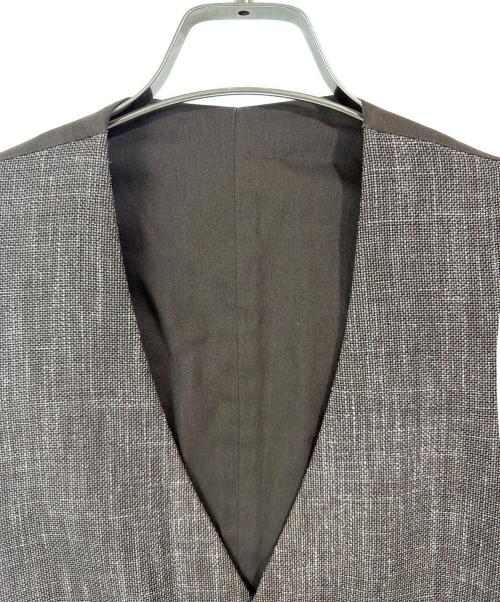 LARDINI（ラルディーニ）LARDINI (ラルディーニ) ジレ ブラウン サイズ:44の古着・服飾アイテム