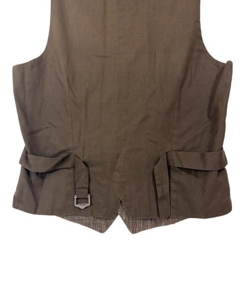 LARDINI（ラルディーニ）LARDINI (ラルディーニ) ジレ ブラウン サイズ:44の古着・服飾アイテム