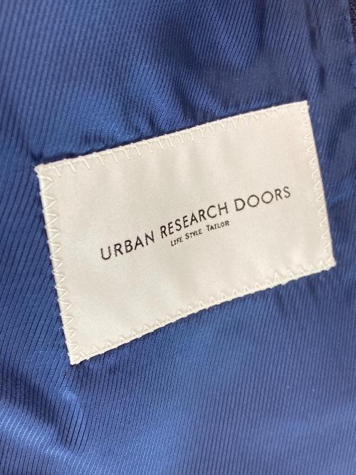 URBAN RESEARCH DOORS（アーバンリサーチドアーズ）URBAN RESEARCH DOORS (アーバンリサーチドアーズ) LORO PIANA (ロロピアーナ) 段返りジャケットセットアップスーツ ネイビー サイズ:44の古着・服飾アイテム