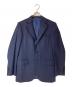 URBAN RESEARCH DOORS (アーバンリサーチドアーズ) LORO PIANA (ロロピアーナ) 段返りジャケットセットアップスーツ ネイビー サイズ:44：10000円