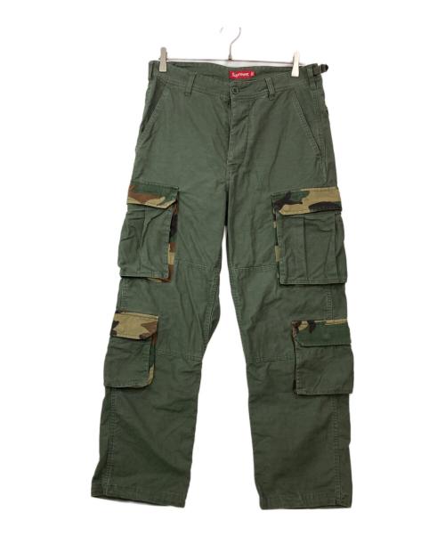 SUPREME（シュプリーム）Supreme (シュプリーム) 22ss ポケットカモカーゴパンツ/Cargo Pants CAMO グリーン サイズ:SIZE 30の古着・服飾アイテム