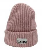 GANNI×MAISON SPECIALガニー×メゾンスペシャル）の古着「ニット帽」｜ピンク