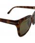中古・古着 TOM FORD (トムフォード) ウェリントン サングラス ブラウン サイズ:SIZE 57□18 140：10000円