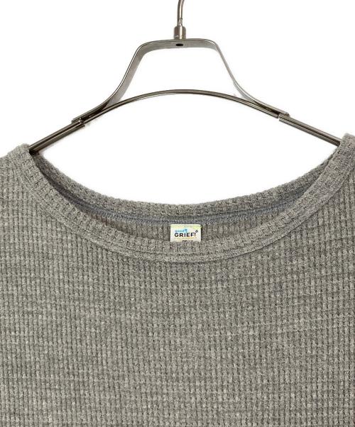 GOOD GRIEF!（グッドグリーフ）GOOD GRIEF! (グッドグリーフ) サーマルワンピース グレー サイズ:Free 未使用品の古着・服飾アイテム