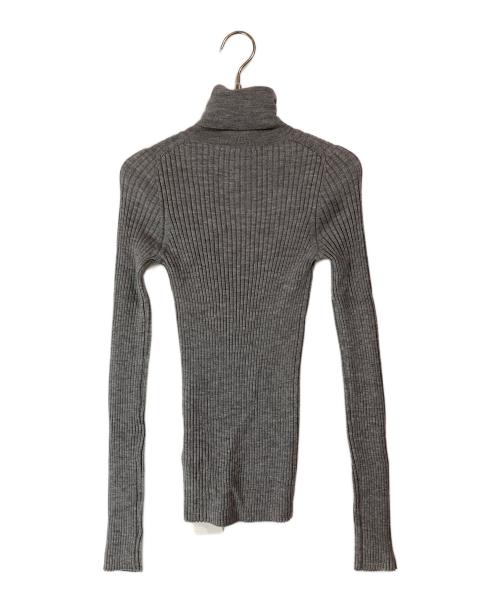MUSE de Deuxieme Classe（ミューズ ドゥーズィエム クラス）MUSE de Deuxieme Classe (ミューズ ドゥーズィエム クラス) Wide Rib T/N グレー サイズ:FREE 未使用品の古着・服飾アイテム