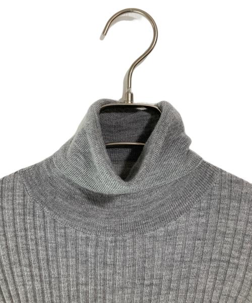 MUSE de Deuxieme Classe（ミューズ ドゥーズィエム クラス）MUSE de Deuxieme Classe (ミューズ ドゥーズィエム クラス) Wide Rib T/N グレー サイズ:FREE 未使用品の古着・服飾アイテム