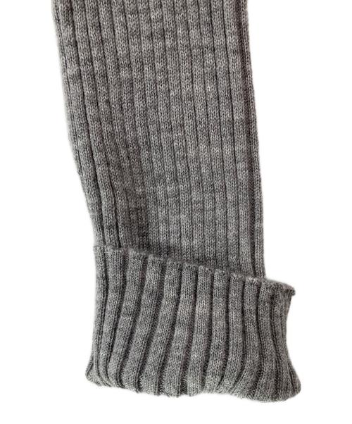 MUSE de Deuxieme Classe（ミューズ ドゥーズィエム クラス）MUSE de Deuxieme Classe (ミューズ ドゥーズィエム クラス) Wide Rib T/N グレー サイズ:FREE 未使用品の古着・服飾アイテム