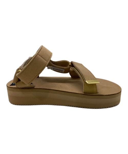 suicoke（スイコック）suicoke (スイコック) スエードサンダル ベージュ サイズ:4の古着・服飾アイテム